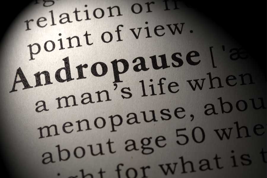 text, Andropause: Natural Treatments