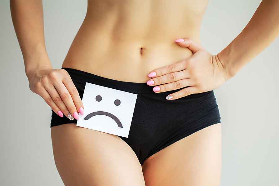 Sad Face, Woman Panties, Vaginal Painful Sex