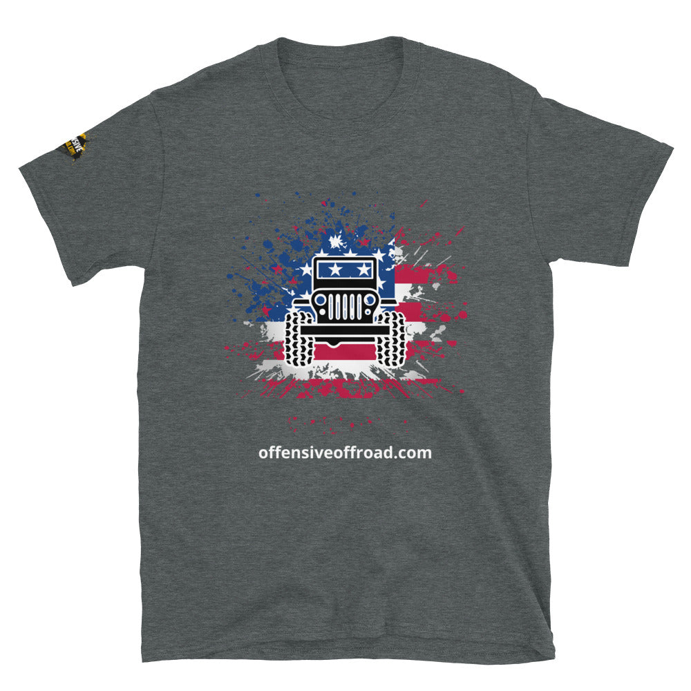 moniquetoohey Jeep USA Unisex Short-Sleeve T-Shirt