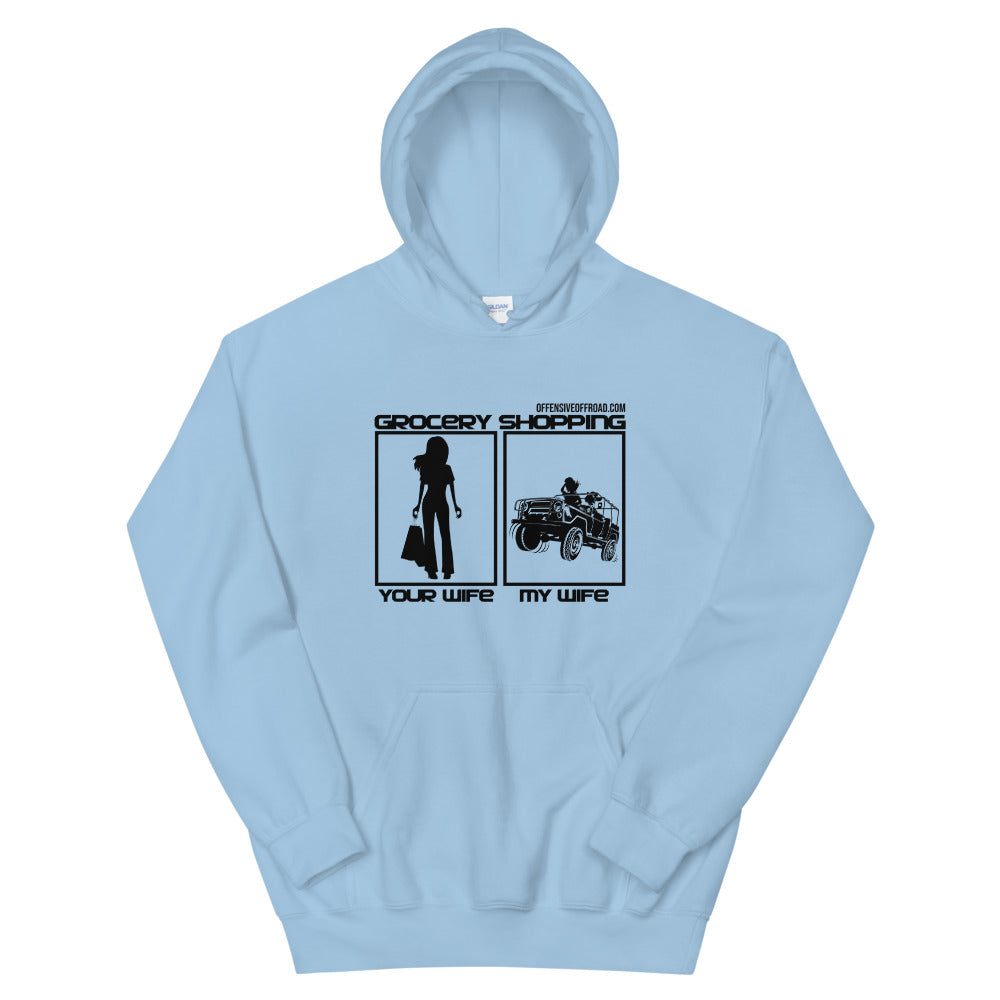 moniquetoohey My Wife Is Cooler Than Yours Unisex Hoodie