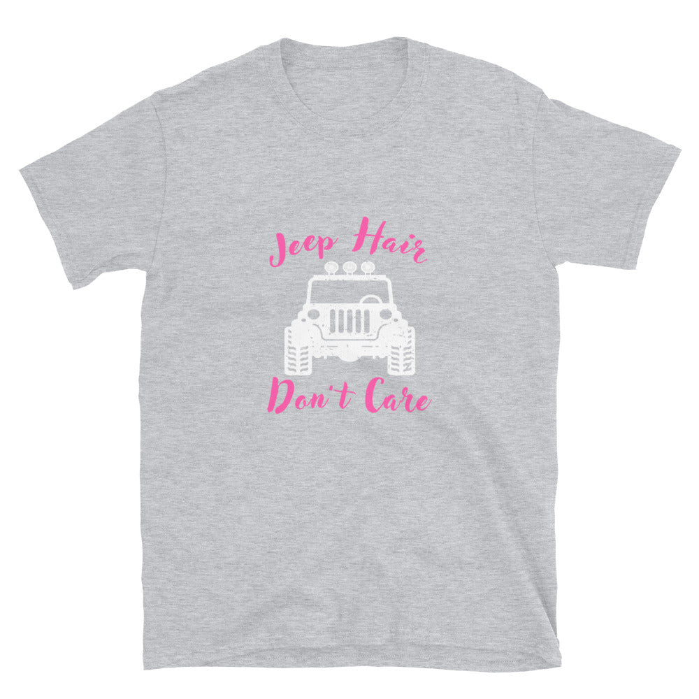 moniquetoohey Jeep Hair Don't Care Unisex Short-Sleeve T-Shirt