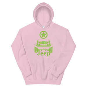 moniquetoohey Jeep Star Unisex Hoodie