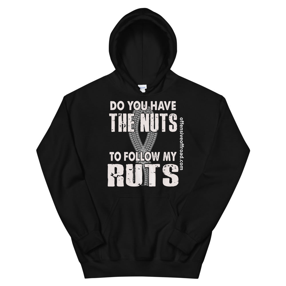 codygrimes Do You Have The Nuts To Follow My Ruts Unisex Hoodie