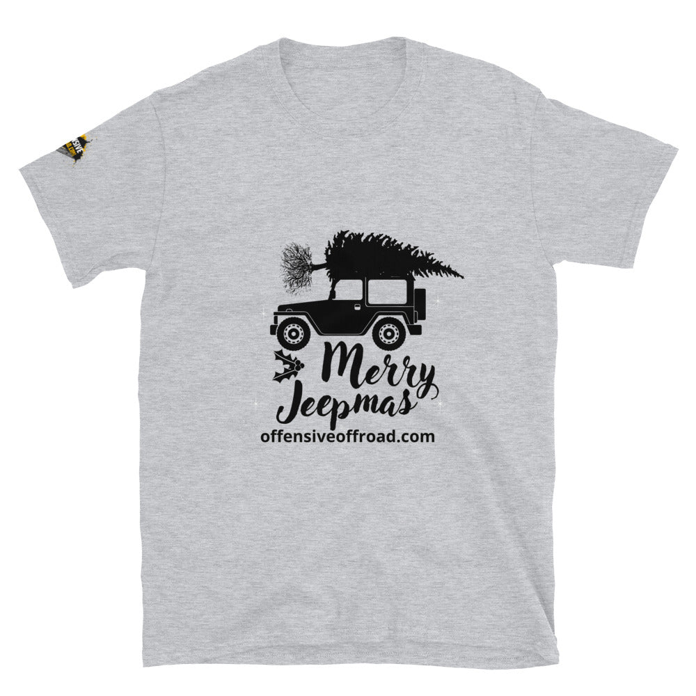 moniquetoohey Merry Jeepmas Unisex Short-Sleeve T-Shirt