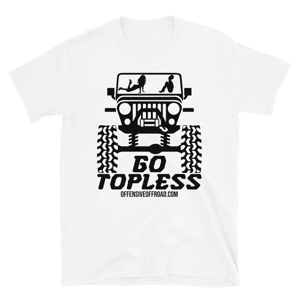 moniquetoohey Go Topless Unisex Short-Sleeve T-Shirt