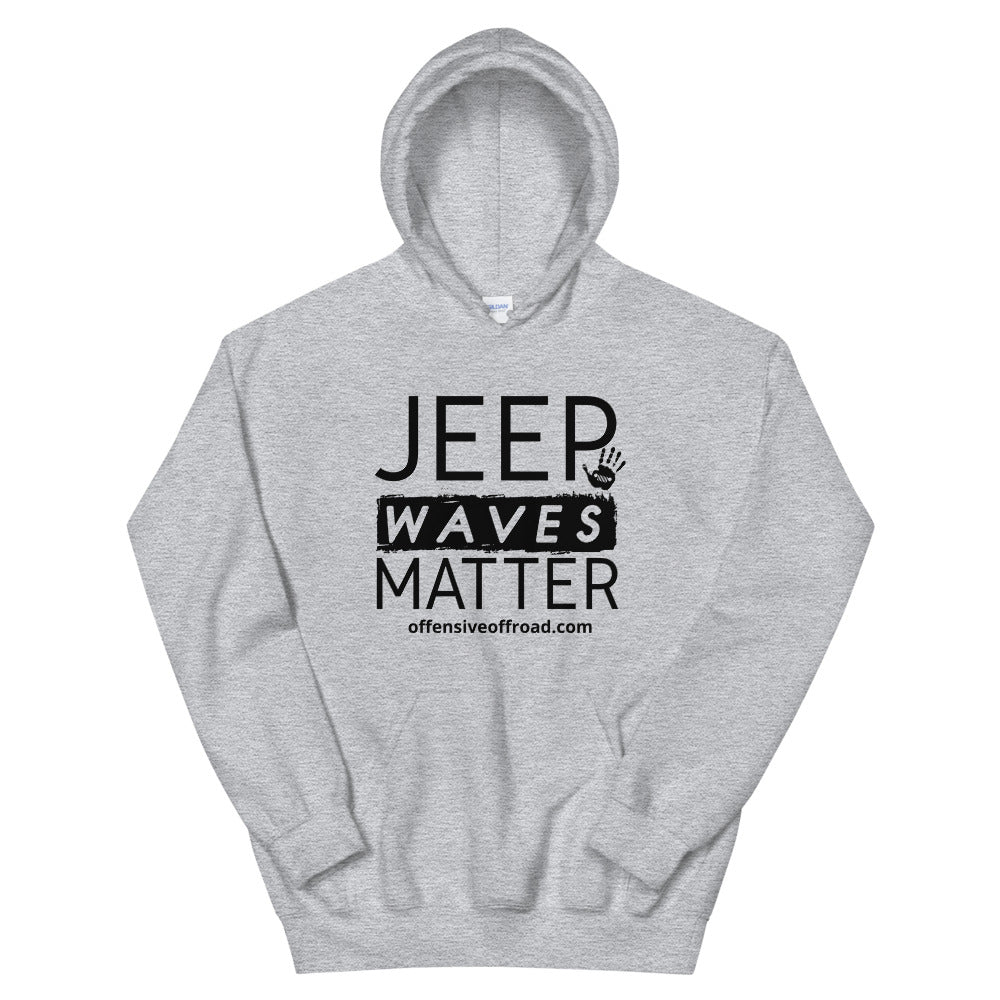 moniquetoohey Jeep Waves Matter Unisex Hoodie