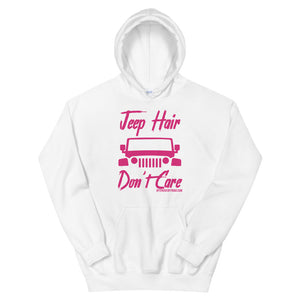 moniquetoohey Jeep Hair Don't Care Unisex Hoodie