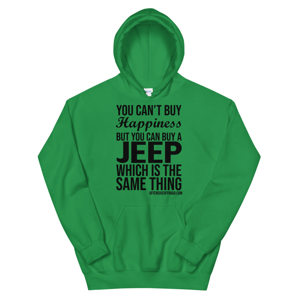 moniquetoohey You Can't Buy Happiness but Unisex Hoodie