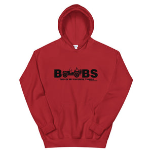 moniquetoohey Jeeps & Boobs Two Of My Favorite Things Unisex Hoodie