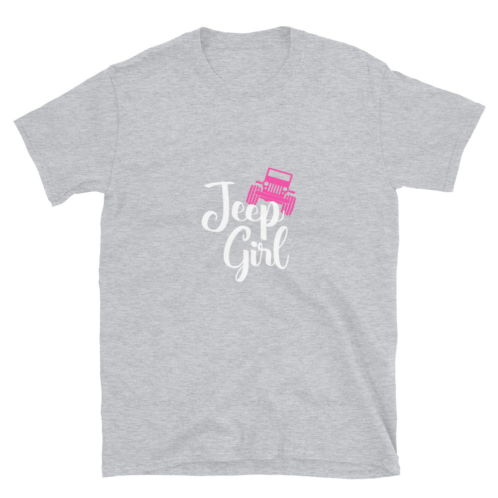 moniquetoohey Jeep Girl Womens Short-Sleeve T-Shirt