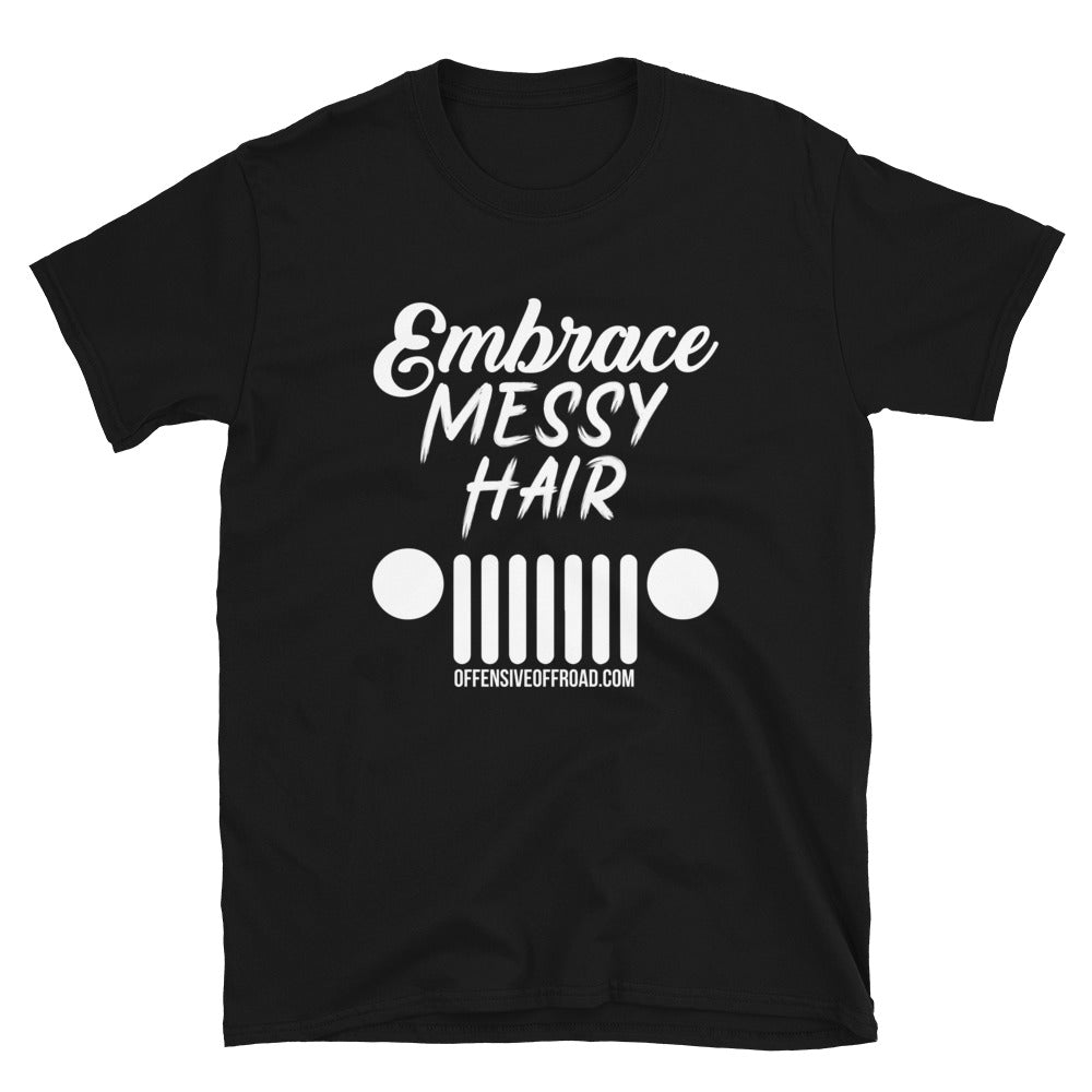 moniquetoohey Embrace Messy Hair Unisex Short-Sleeve T-Shirt