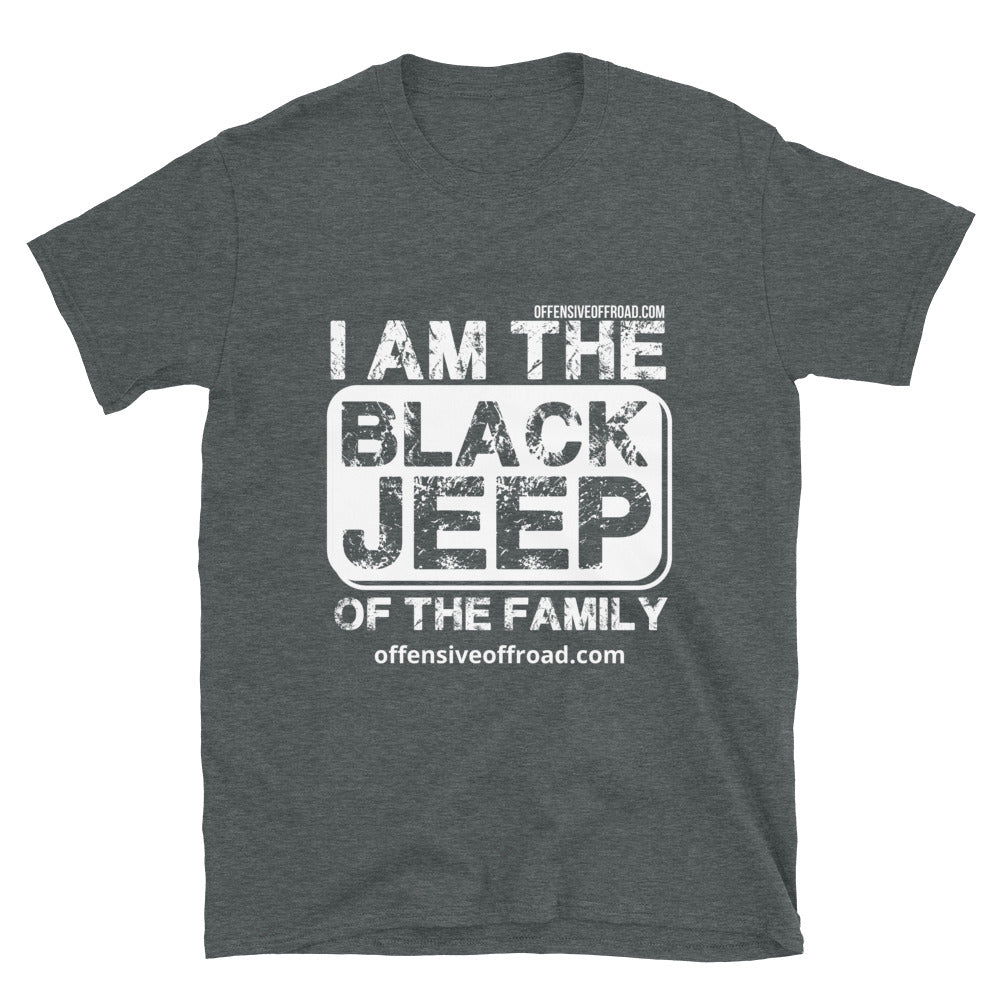 moniquetoohey I am the Black Jeep of the Family Unisex Short-Sleeve T-Shirt