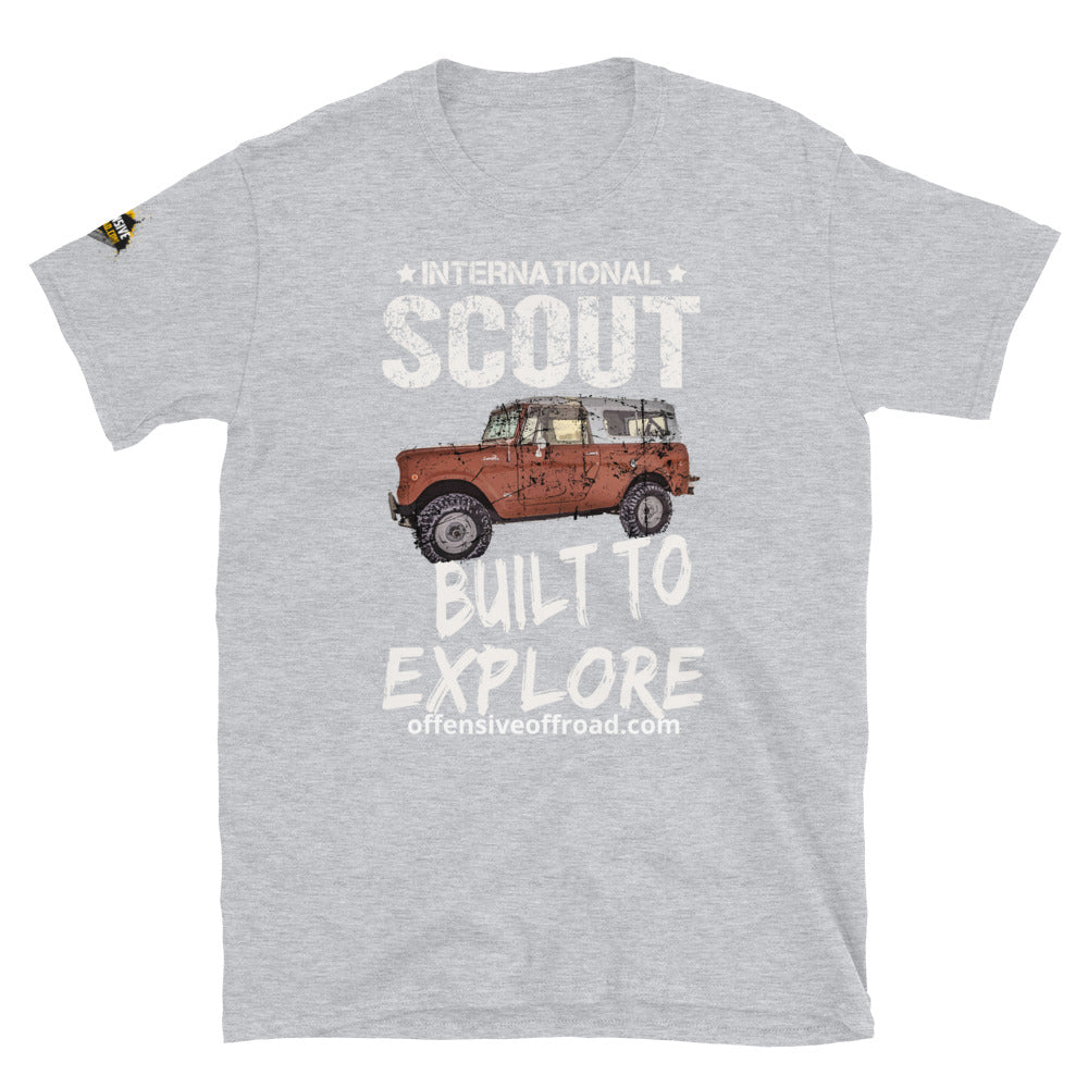 moniquetoohey International Scout Explore Unisex Short-Sleeve T-Shirt