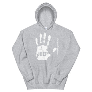 moniquetoohey Jeep Wave Unisex Hoodie