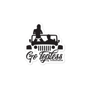 moniquetoohey Go Topless Decal