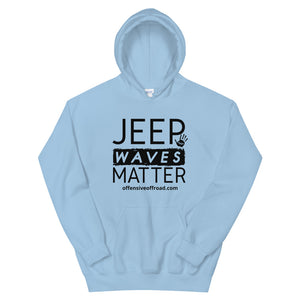 moniquetoohey Jeep Waves Matter Unisex Hoodie