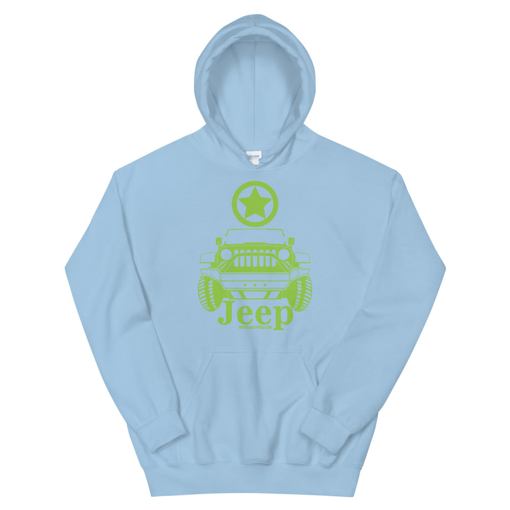 moniquetoohey Jeep Star Unisex Hoodie