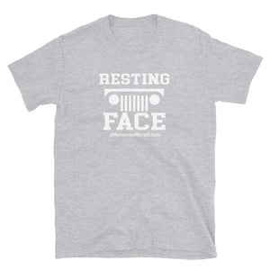 moniquetoohey Resting Jeep Face Unisex Short-Sleeve T-Shirt