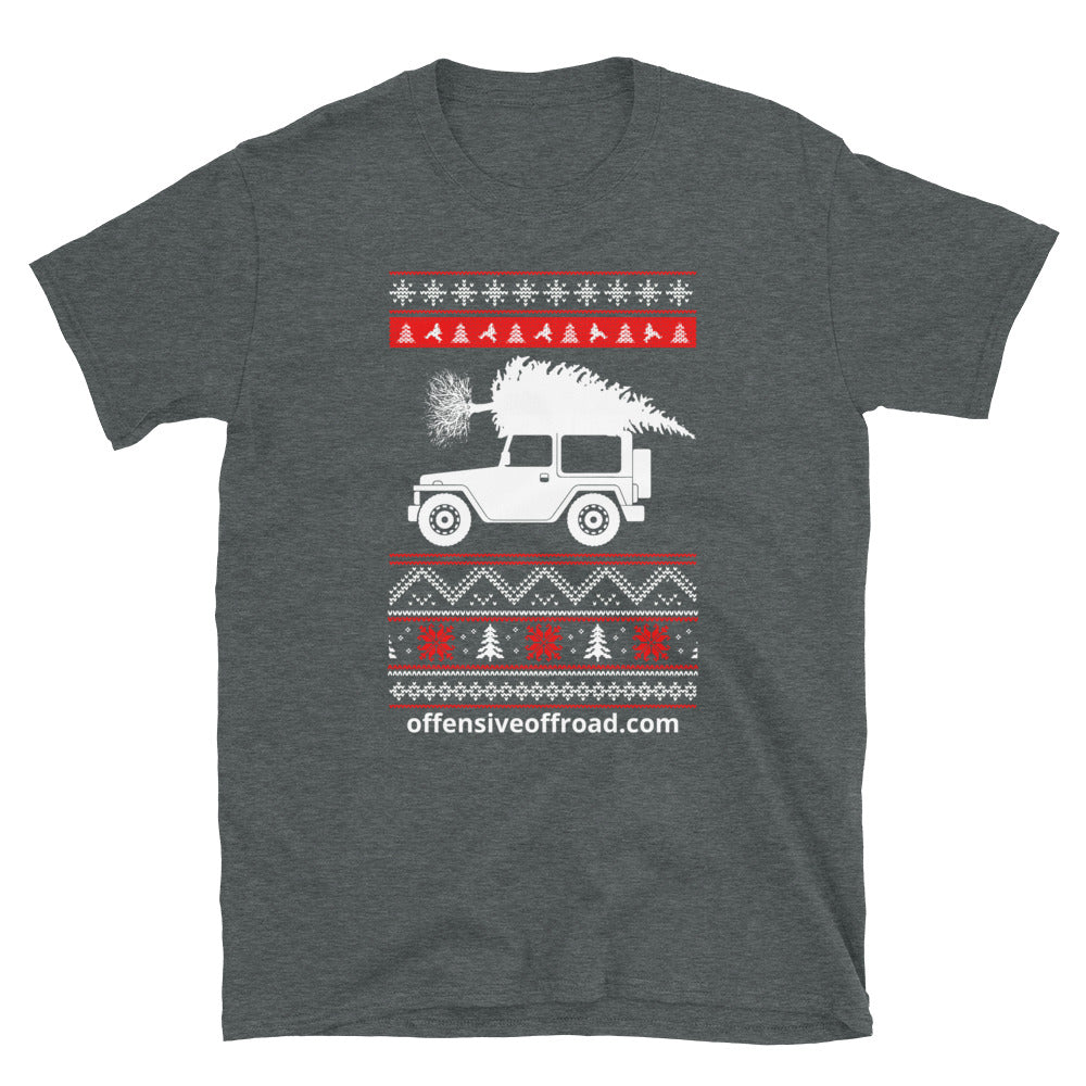 moniquetoohey Jeep Christmas Unisex Short-Sleeve T-Shirt