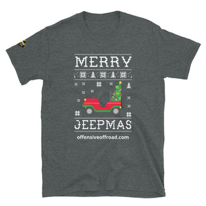 moniquetoohey Merry Jeepmas Unisex Short-Sleeve T-Shirt