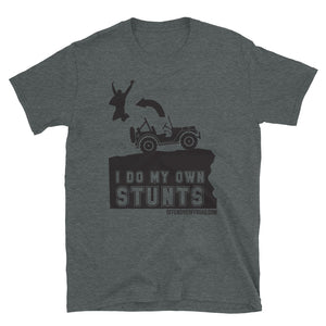 moniquetoohey I Do My Own Stunts Unisex Short-Sleeve T-Shirt