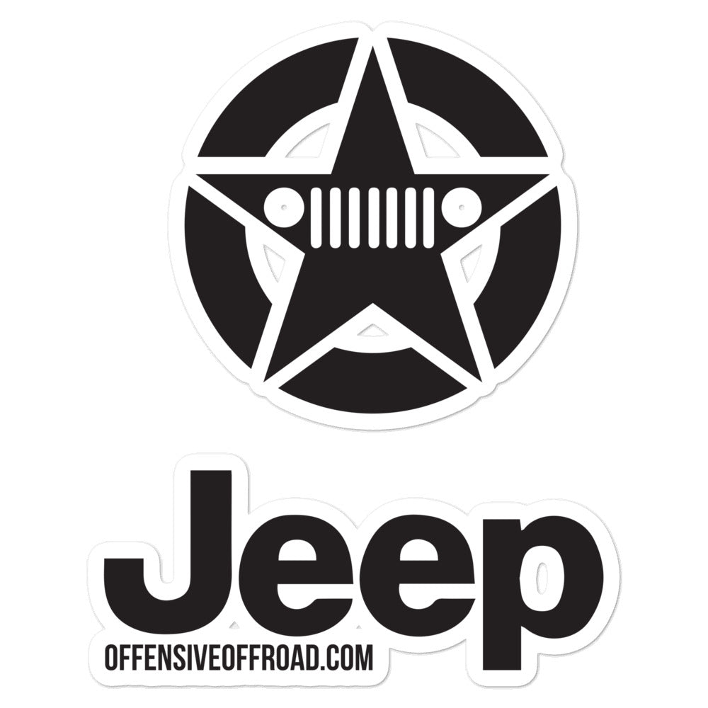 moniquetoohey Jeep Star Decal