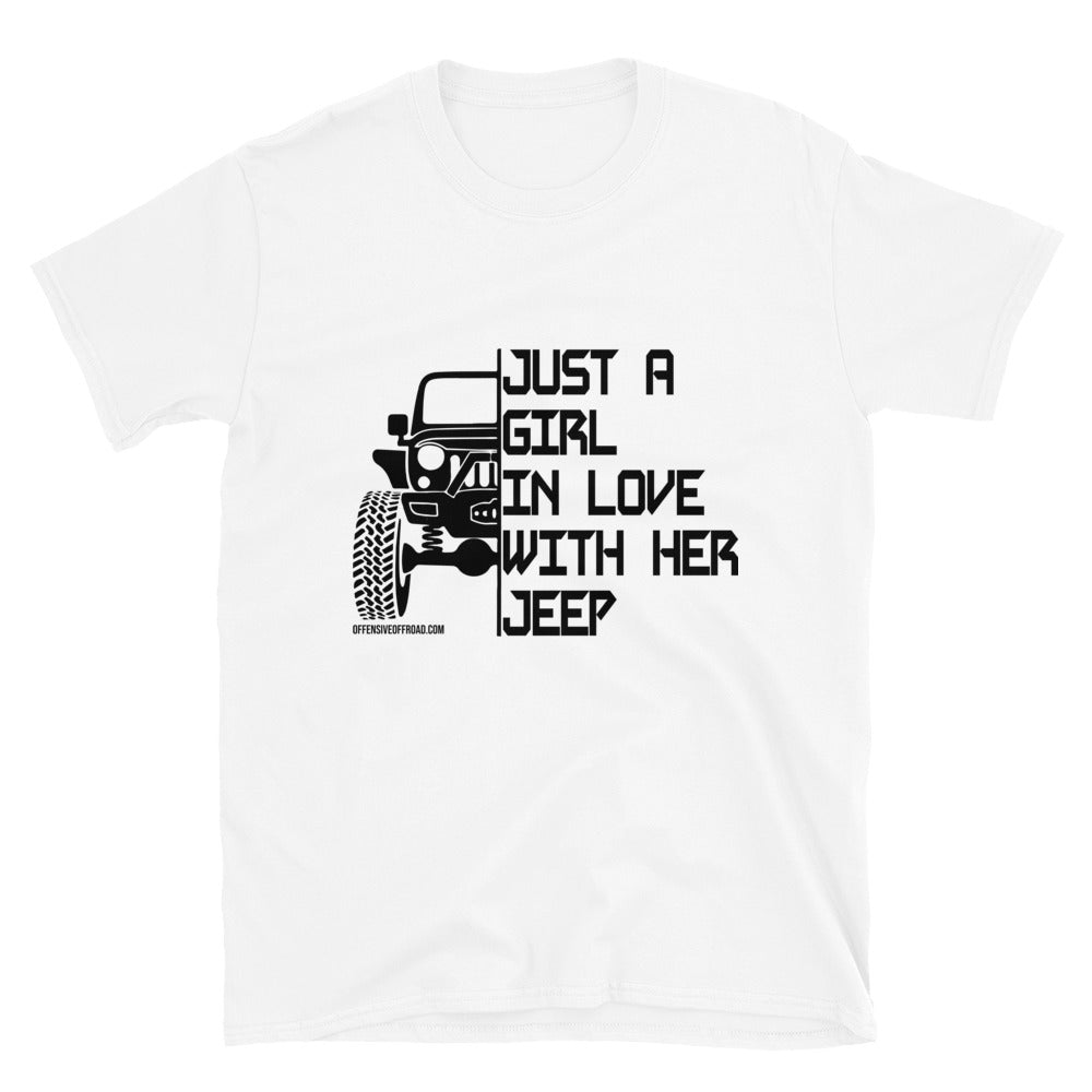 moniquetoohey Just a Girl In Love Unisex Short-Sleeve T-Shirt