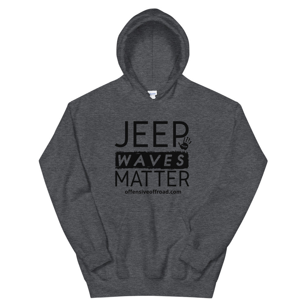 moniquetoohey Jeep Waves Matter Unisex Hoodie