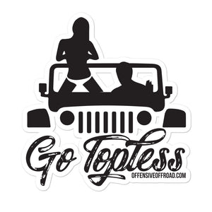 moniquetoohey Go Topless Decal