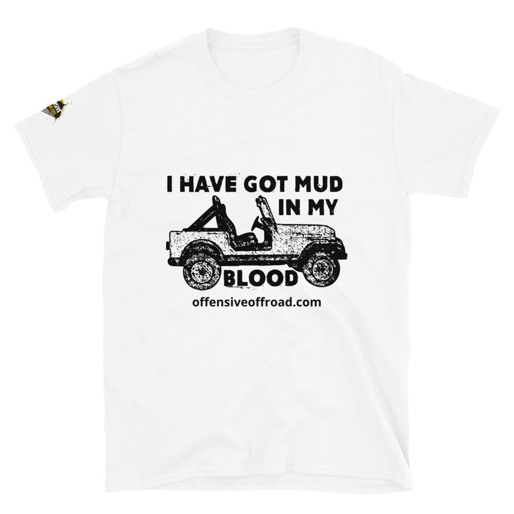 moniquetoohey Mud In My Blood Unisex Short-Sleeve T-Shirt