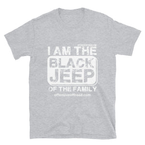 moniquetoohey I am the Black Jeep of the Family Unisex Short-Sleeve T-Shirt