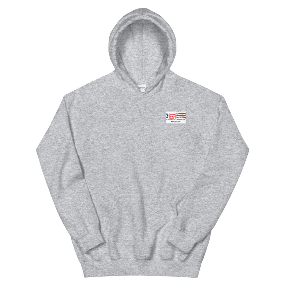 American 24HR Door Service Hoodie