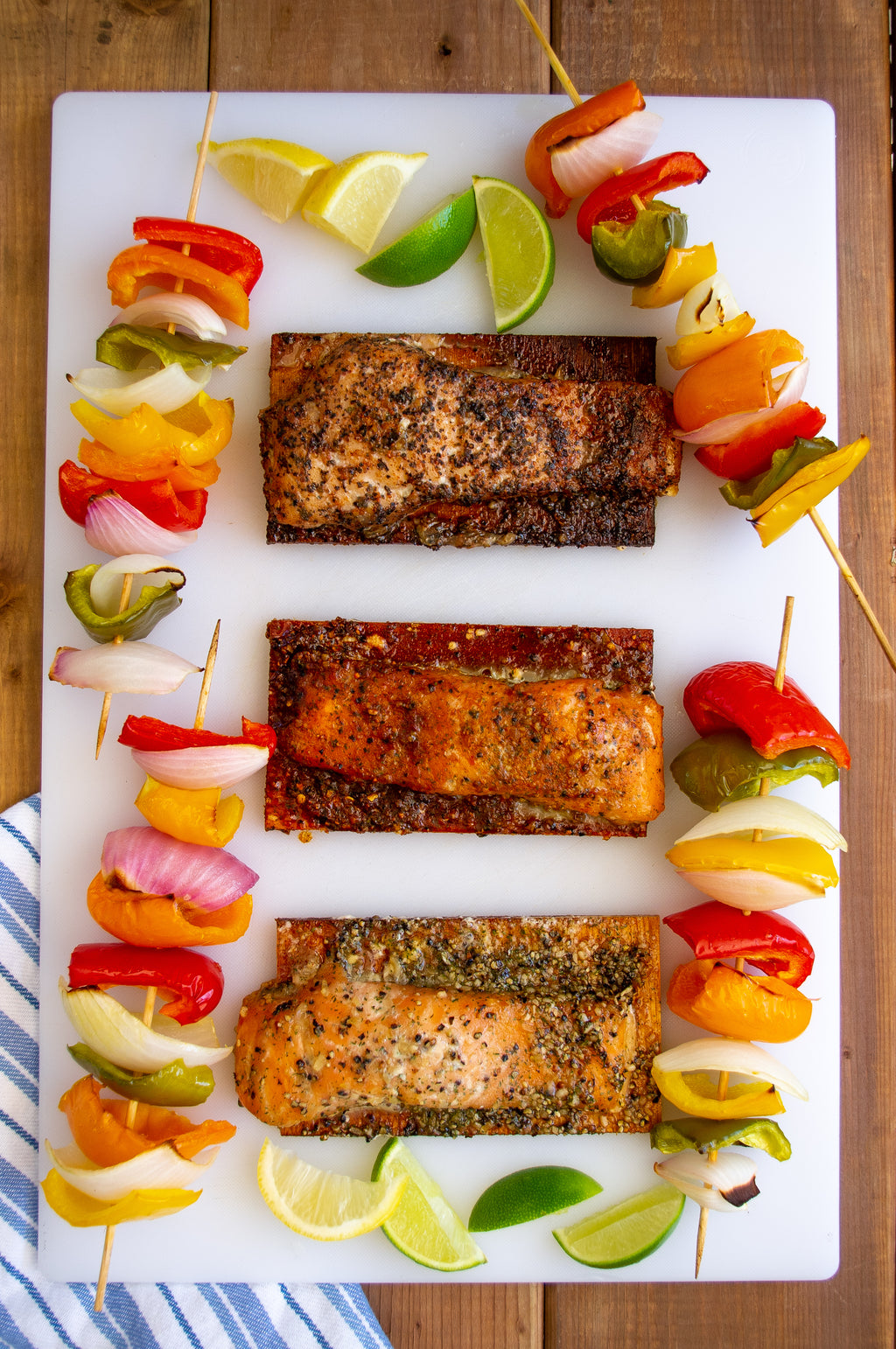 8 oz Cedar Planked Salmon - Applewood with Orange & Ginger – Cedar