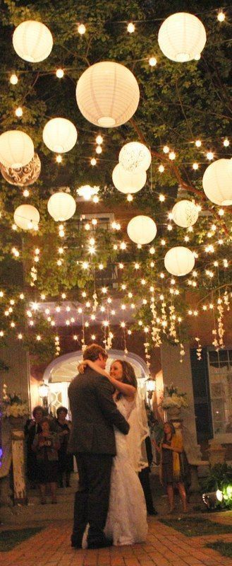 ceiling paper lanterns