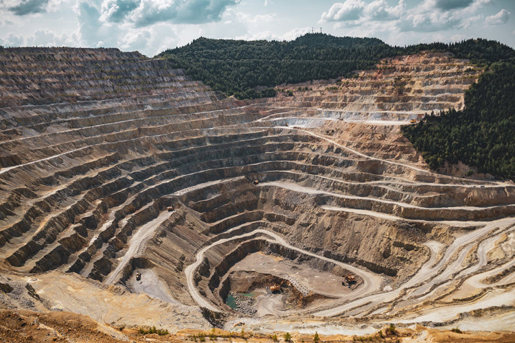Large scale mining operation