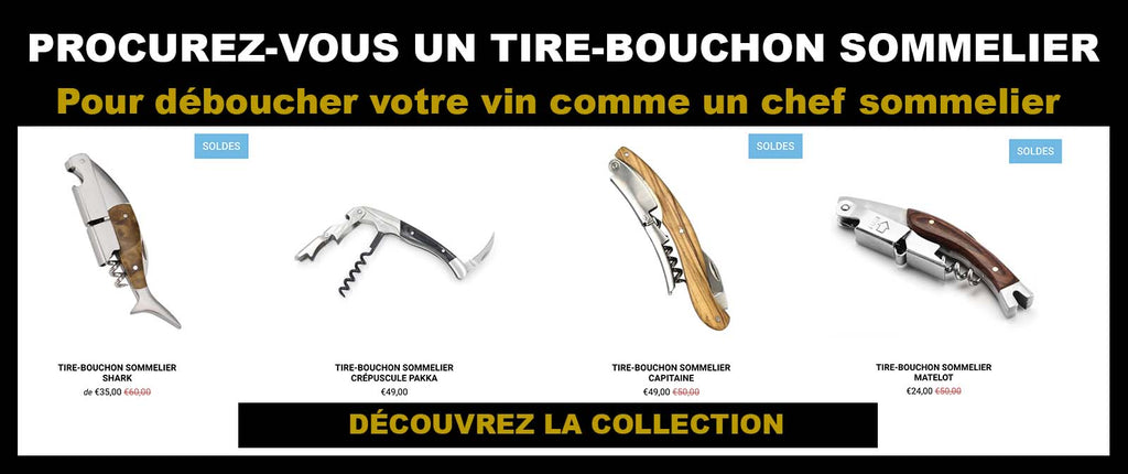 collection tire-bouchon sommelier