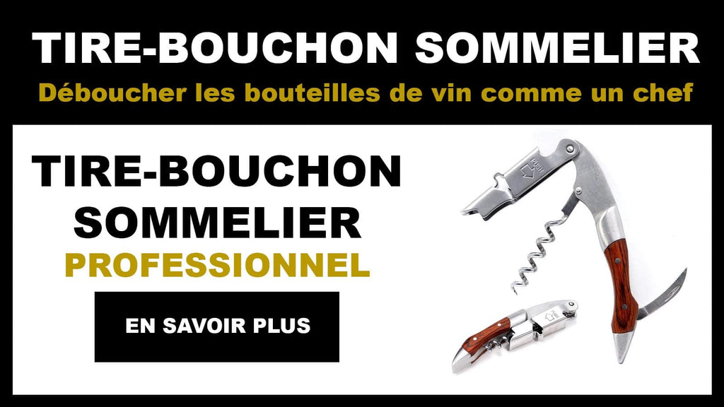 tire-bouchon sommelier professionnel