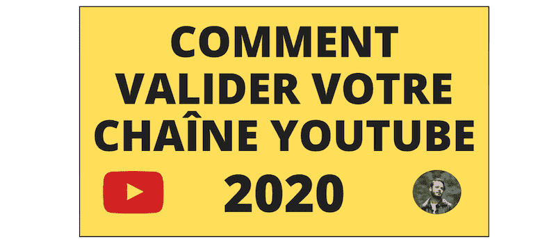 compte validé youtube