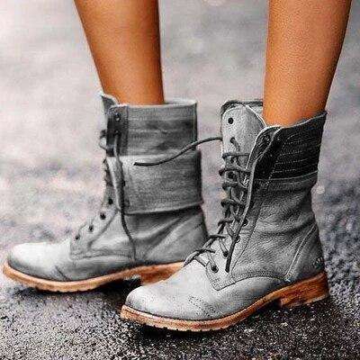 woman motorcycle boots
