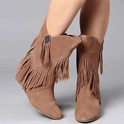 cowgirl boots with tassels