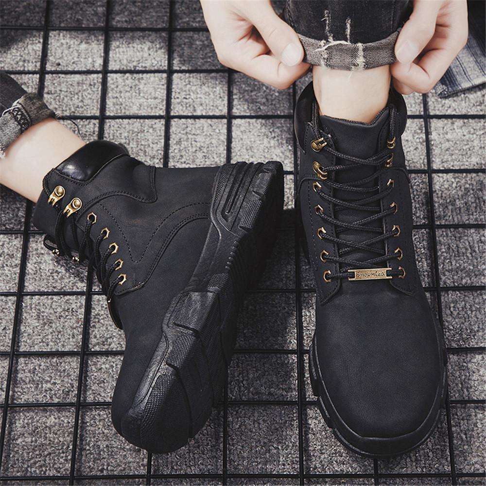 military style boots
