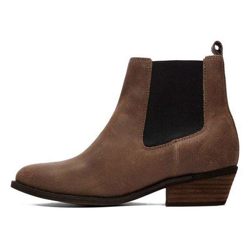 low cut slip on boots