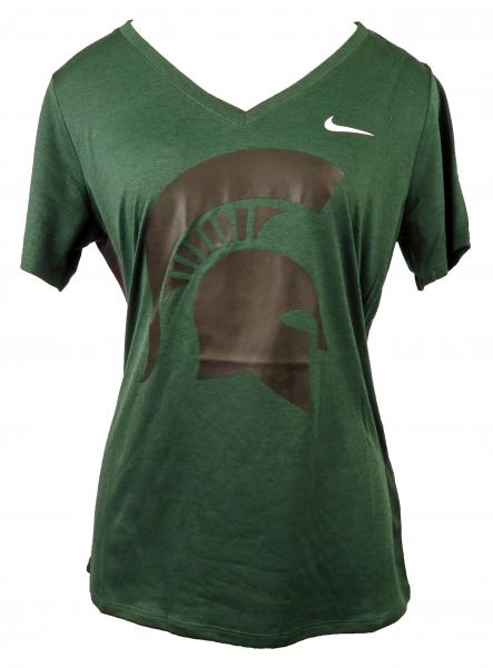 nike athlete t shirt green