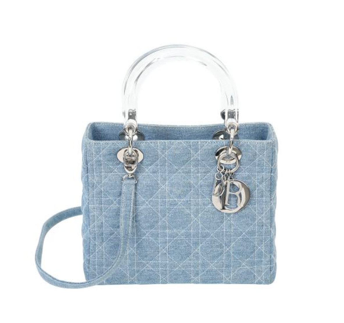 lady dior denim blue