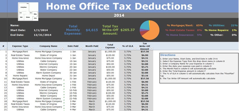 home-office-tax-deductions-calculator-2019-microsoft-excel-spreadshe