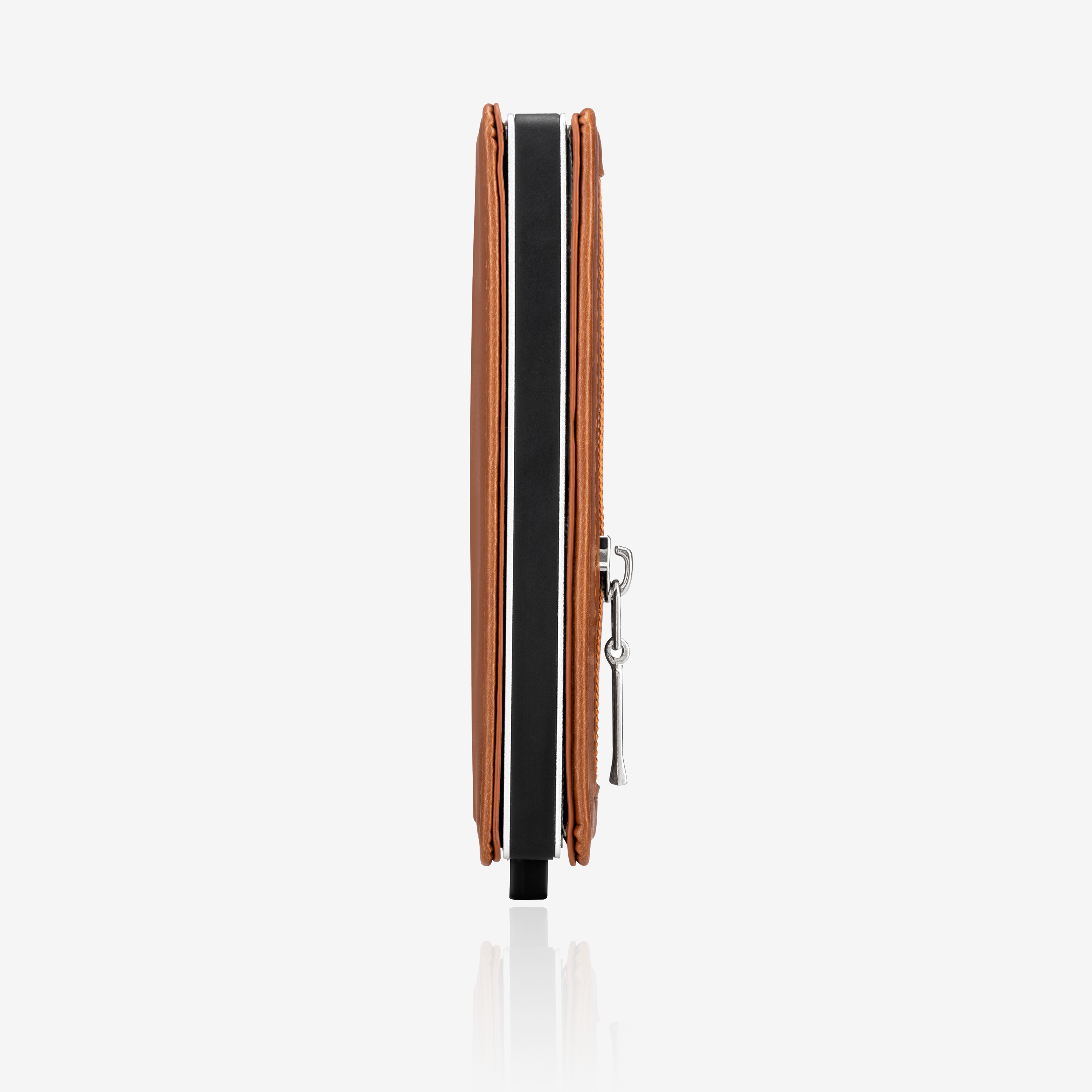 Zipper Premium Wallet Cardholder - Brown