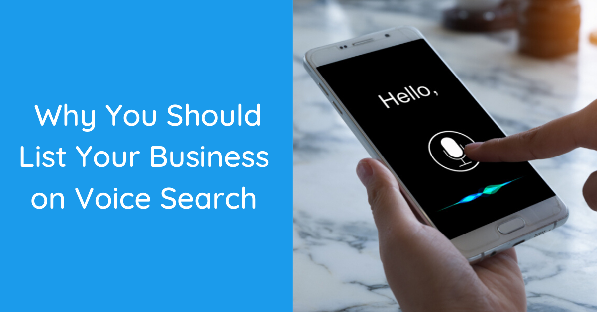 how to list business on voice search