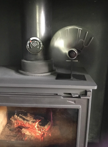 Heatspreader Fan Cocoon Fan Winter Cocoon WinterCocoon Stove Fan stovefan wood burner wood-burning stove best stove fan