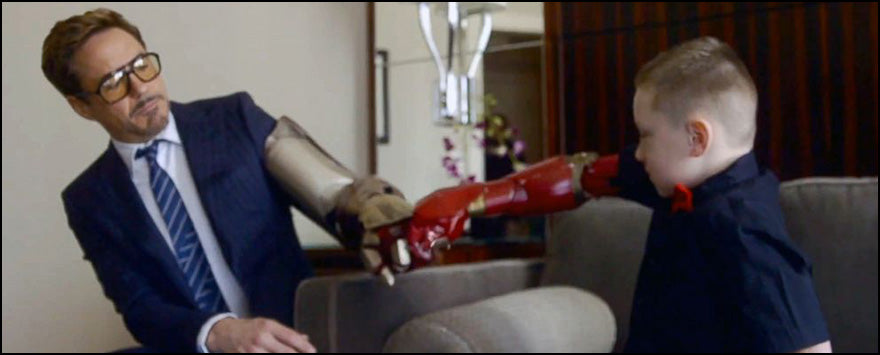 Robert Downey Jr Bionic Arm