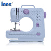 Inne® 12 Stichmuster Elektrisch Doppelgewinde Nähmaschine Kleine Haushalt Nähen Werkzeug (ok)